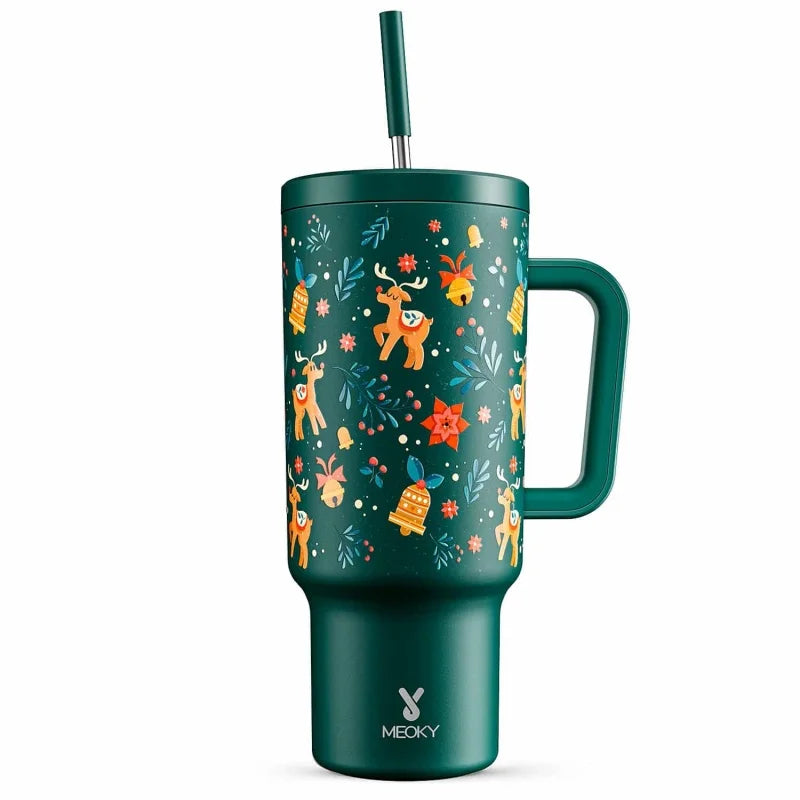 40 OZ Large Capacity Stainless Steel Cup with Lid