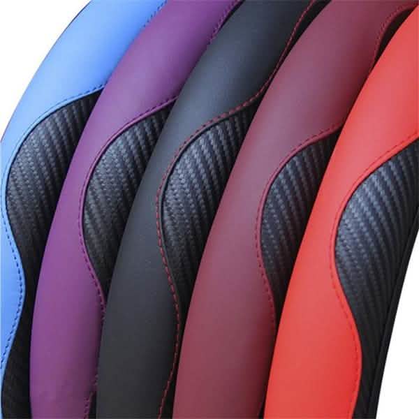 Carbon Fiber Breathable Steering Wheel Cover