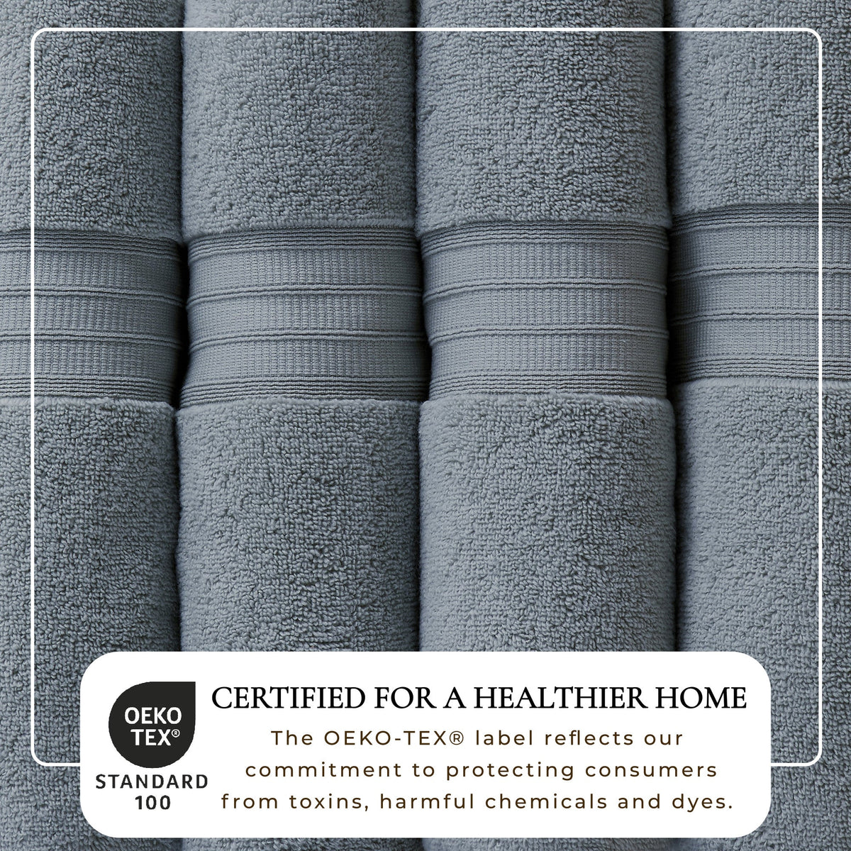 Six Piece Premium Bath Towel Set