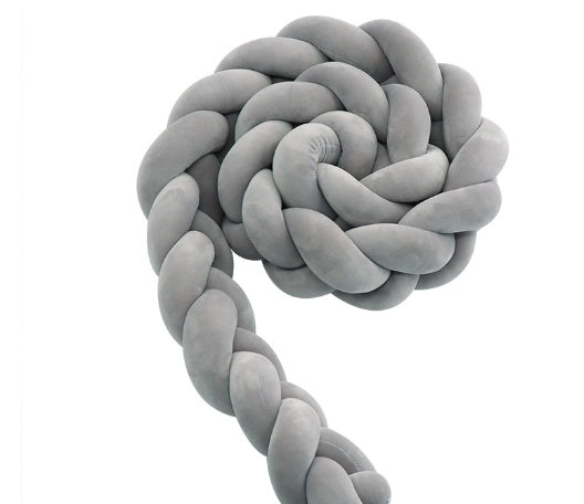 Protective Braided Baby Bumper Cushion