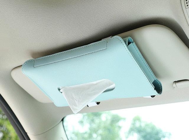 Vehicle Sun Visor Tissue Box Holder