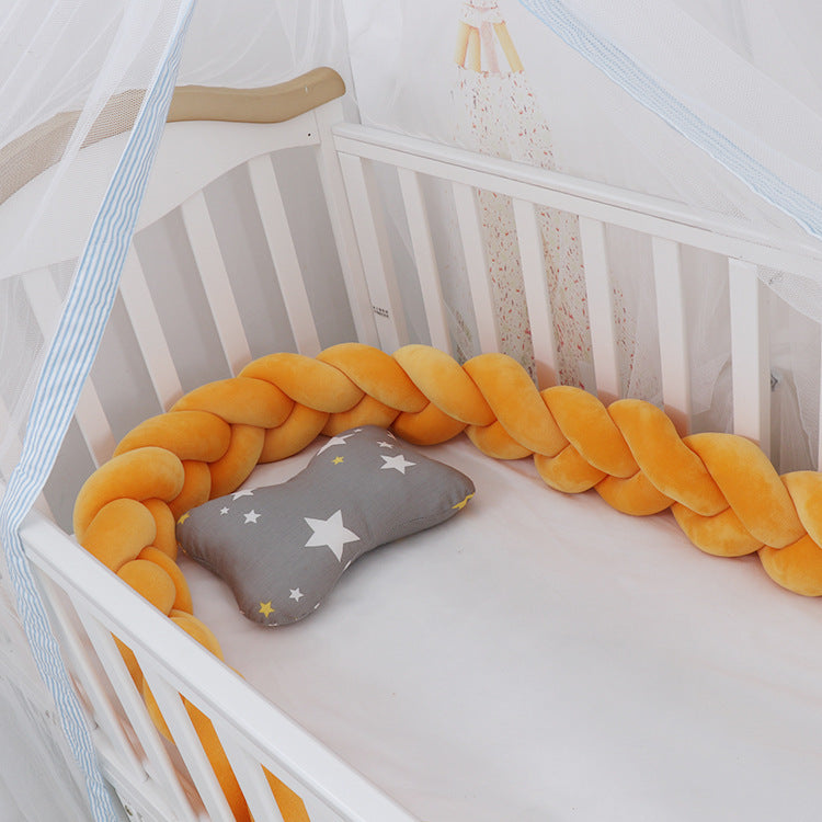 Protective Braided Baby Bumper Cushion