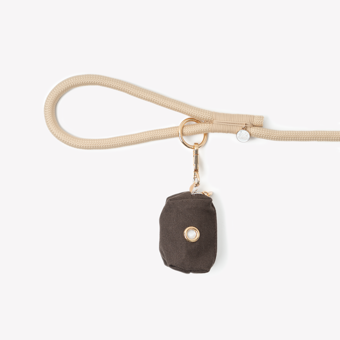 Brown - Poop Bag Holder