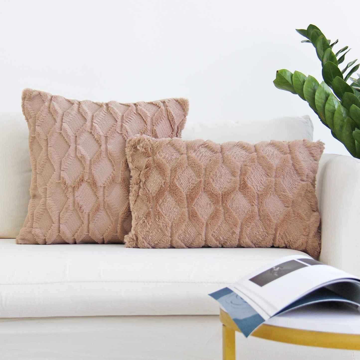 Set of Combo Pillow Covers with Inserts