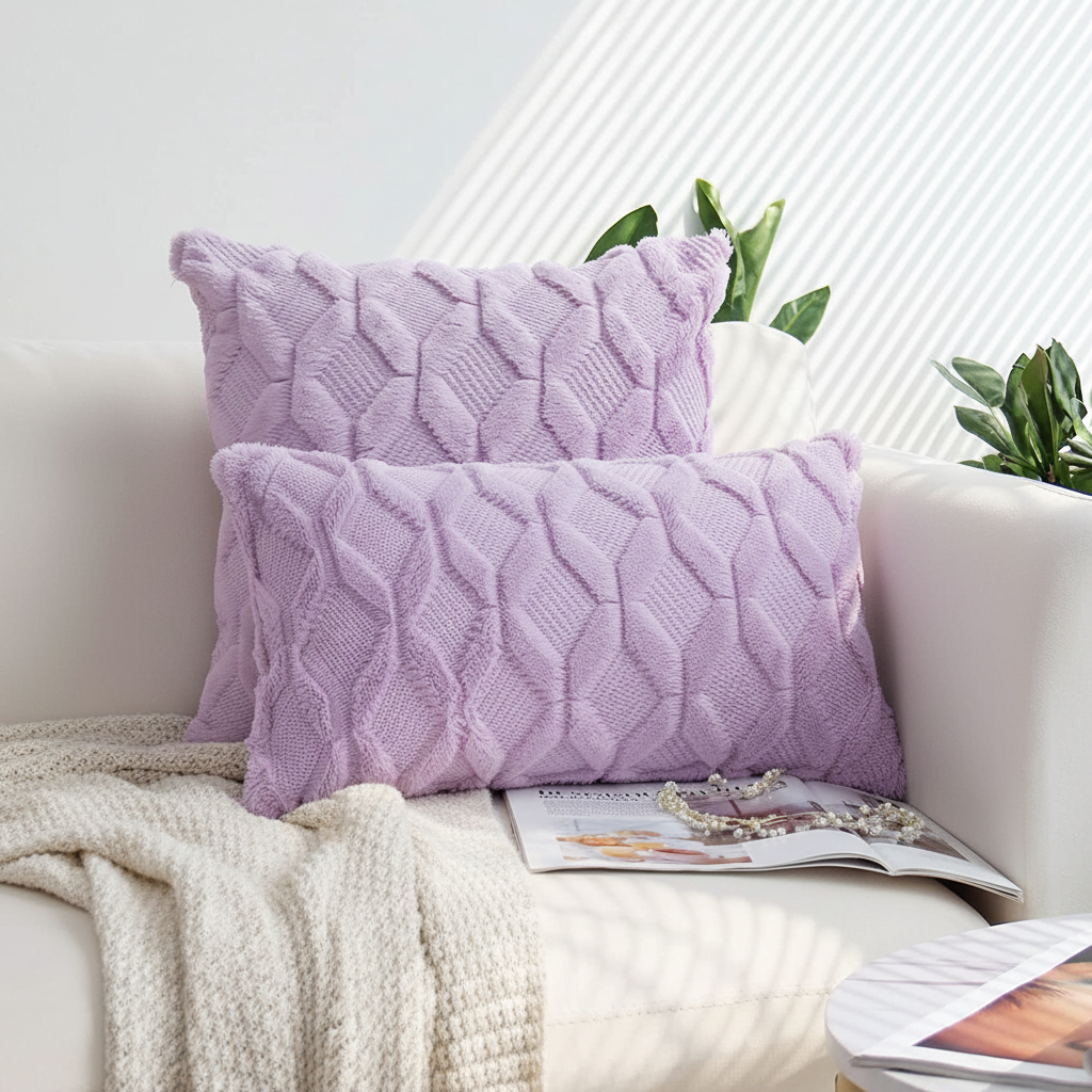 Set of Combo Pillow Covers with Inserts