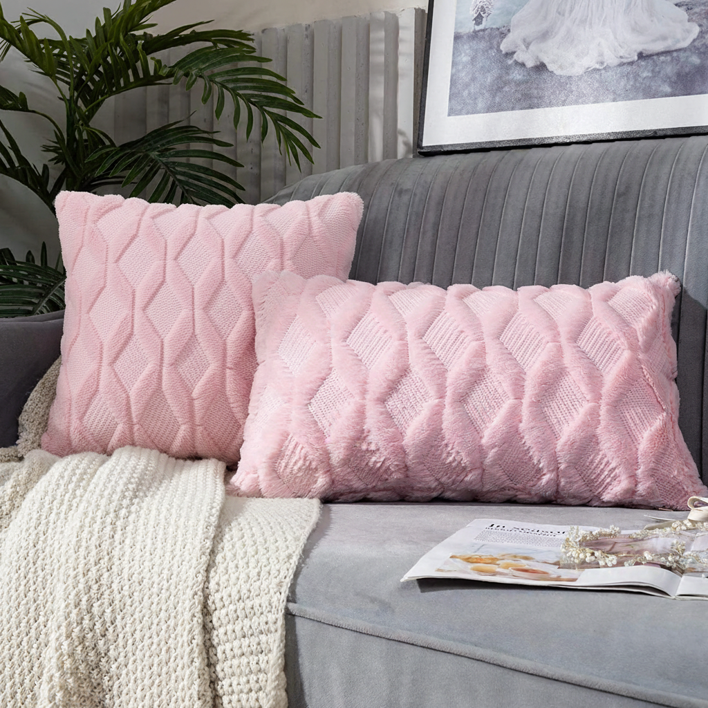 Set of Combo Pillow Covers with Inserts