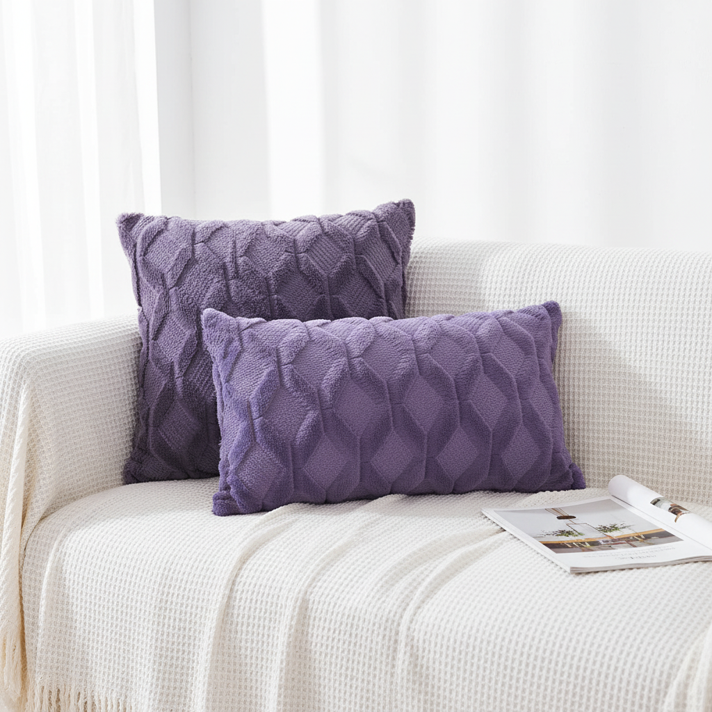 Set of Combo Pillow Covers with Inserts