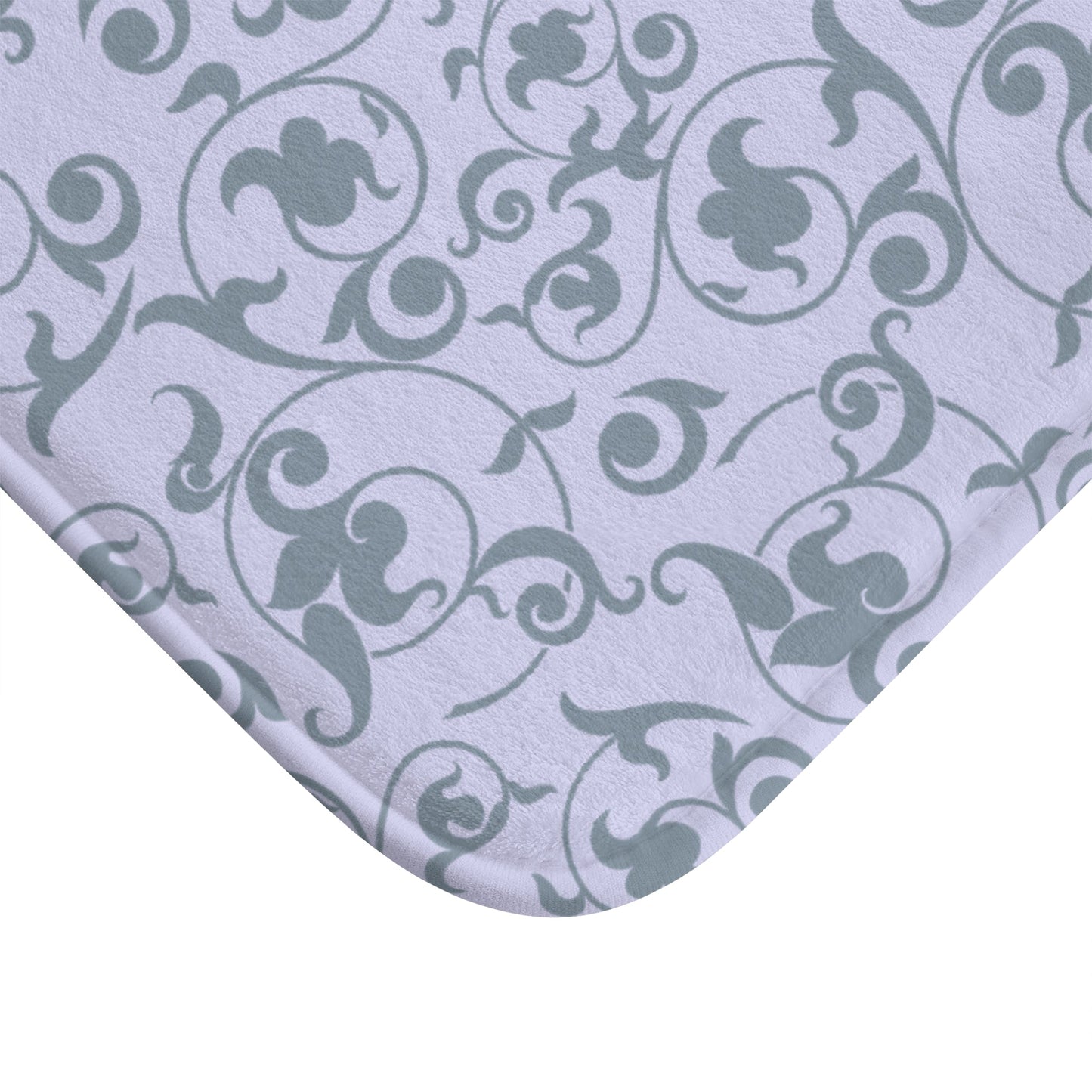 Le Bain LILAC Floral Bath Mat | Elegant French Bathroom Decor