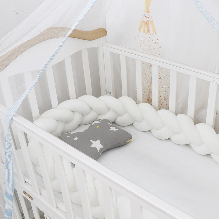Protective Braided Baby Bumper Cushion