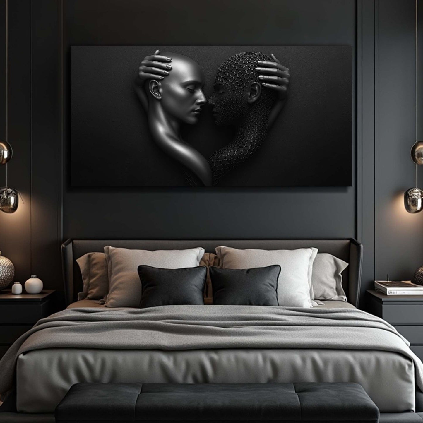 Eternal Love Abstract Wall Art