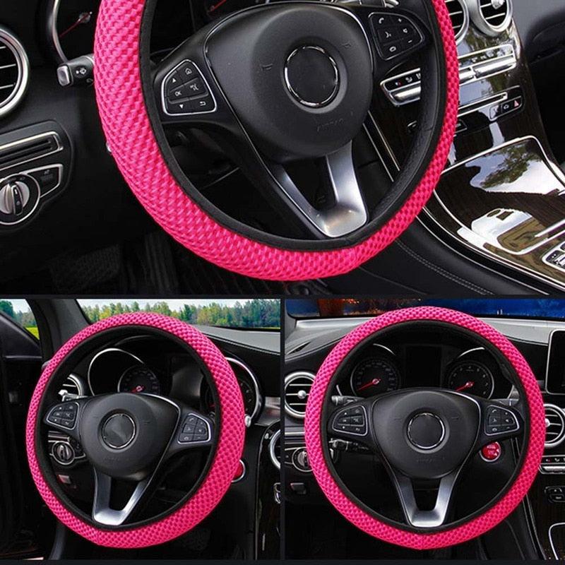 One Piece Ice Silk Steering Wheel Cover
