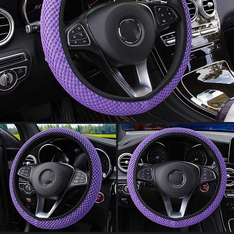 One Piece Ice Silk Steering Wheel Cover