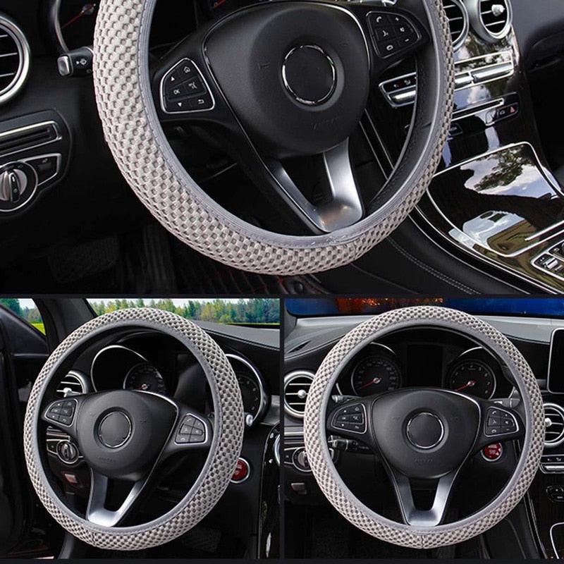 One Piece Ice Silk Steering Wheel Cover