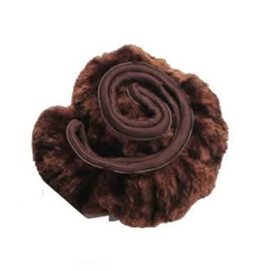 Plush Two Piece Steering Wheel Cover