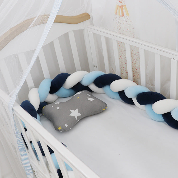 Protective Braided Baby Bumper Cushion