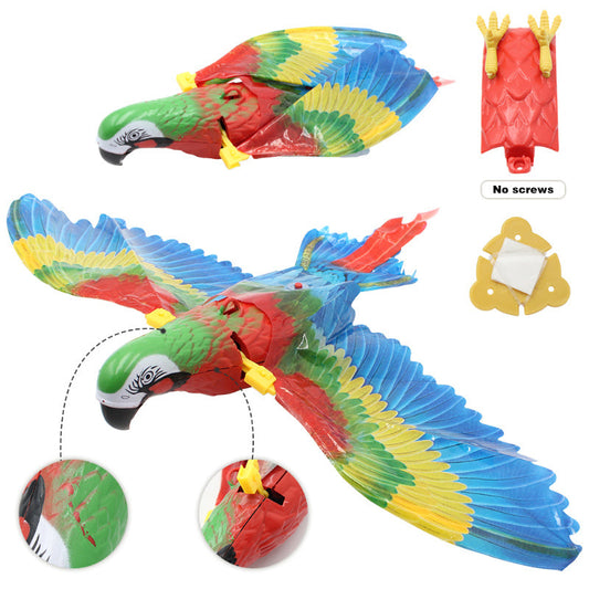 Simulation Bird Cat Interactive Pet Toy