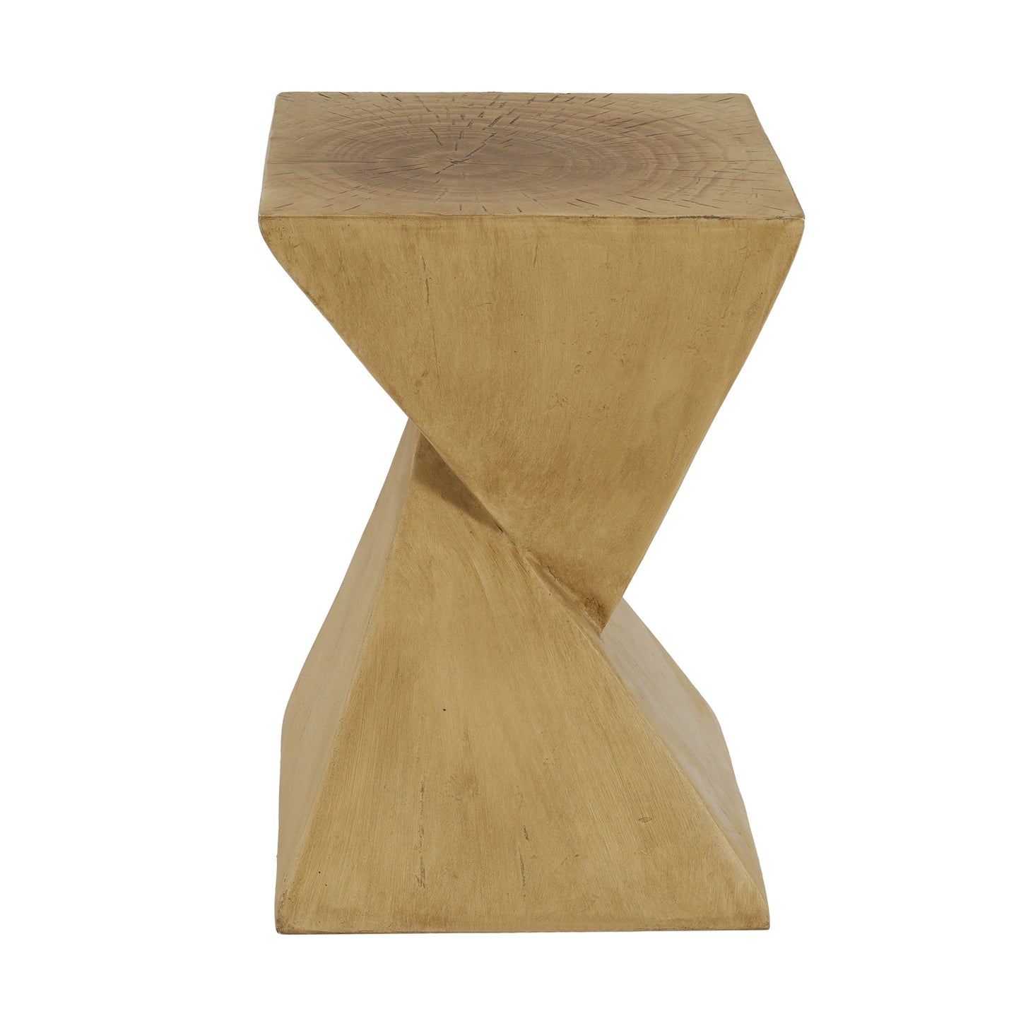 Indoor/Outdoor Hourglass Side Table