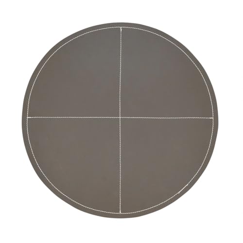 Modern Faux Leather Placemats-Set of 4