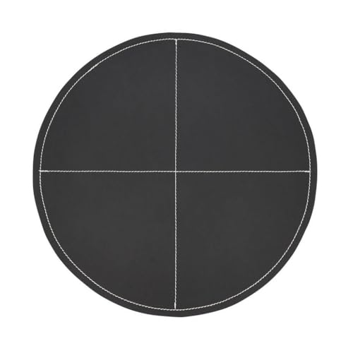 Modern Faux Leather Placemats-Set of 4