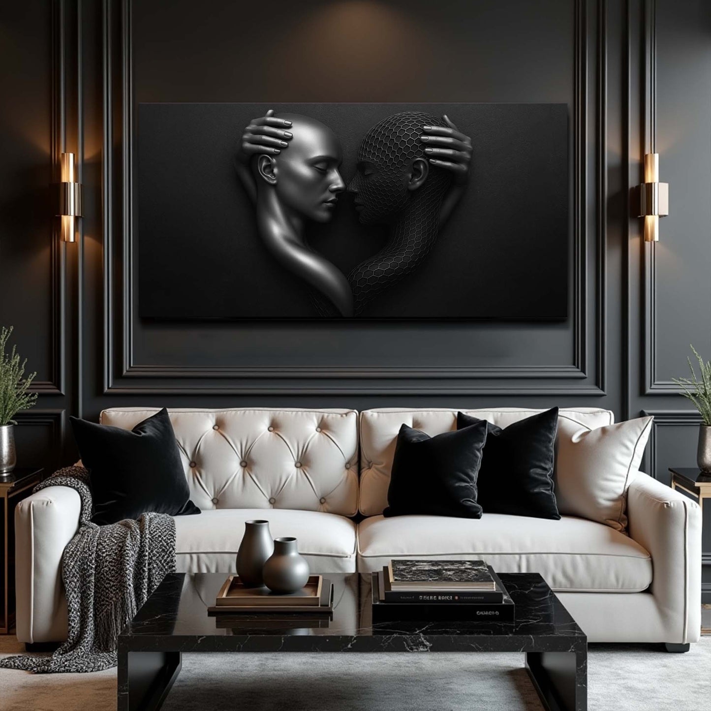 Eternal Love Abstract Wall Art