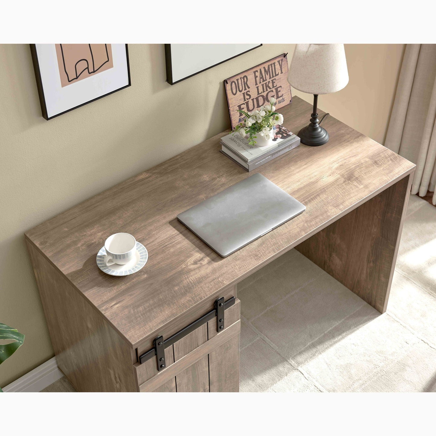 Rustic Barn Door Desk