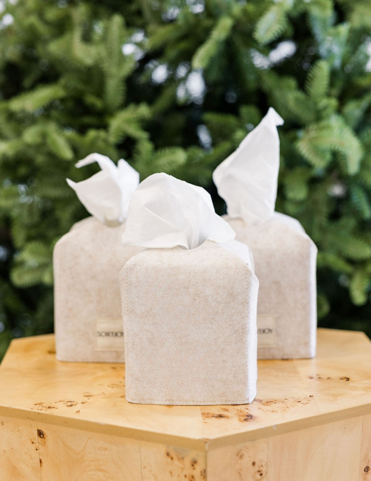 Felt Tissue Box Cover