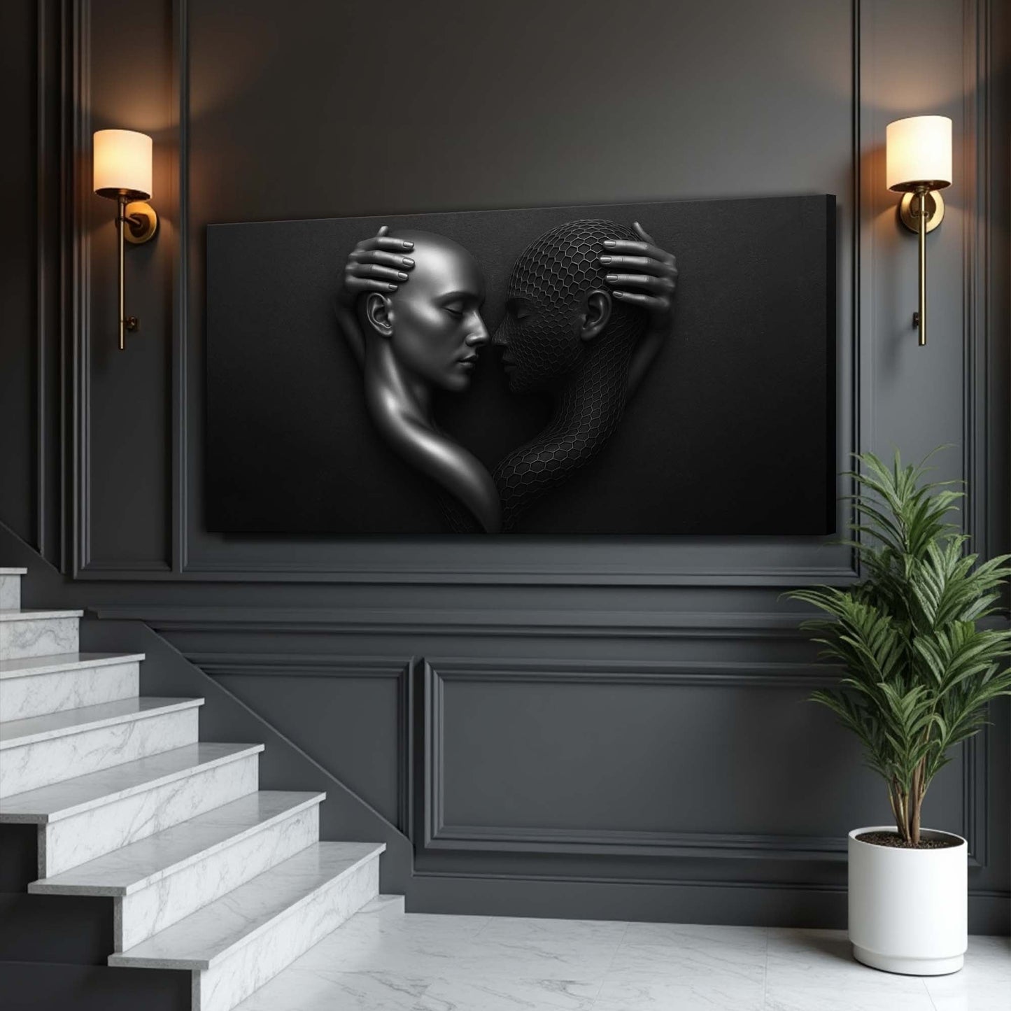 Eternal Love Abstract Wall Art
