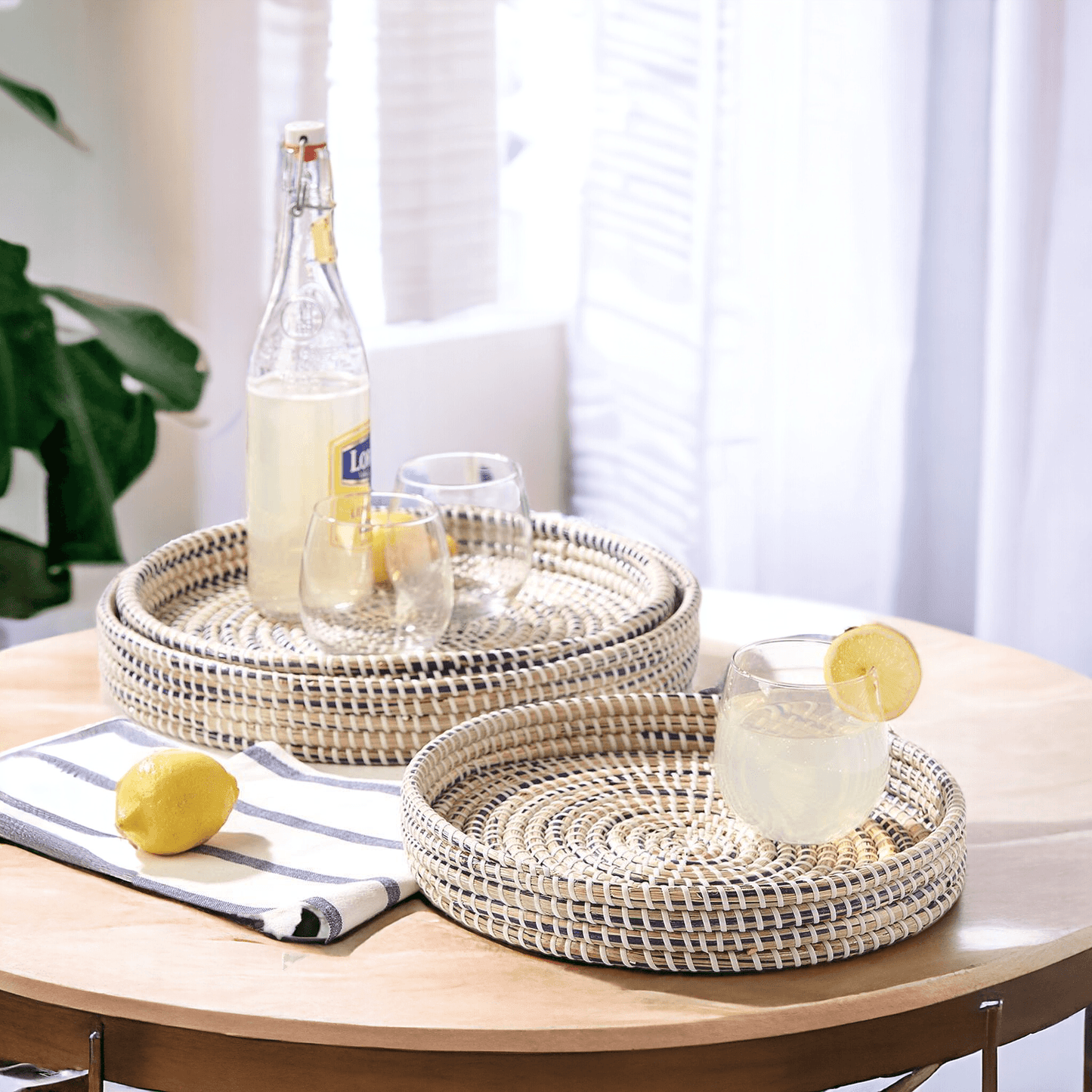 Decorative Seagrass Tray