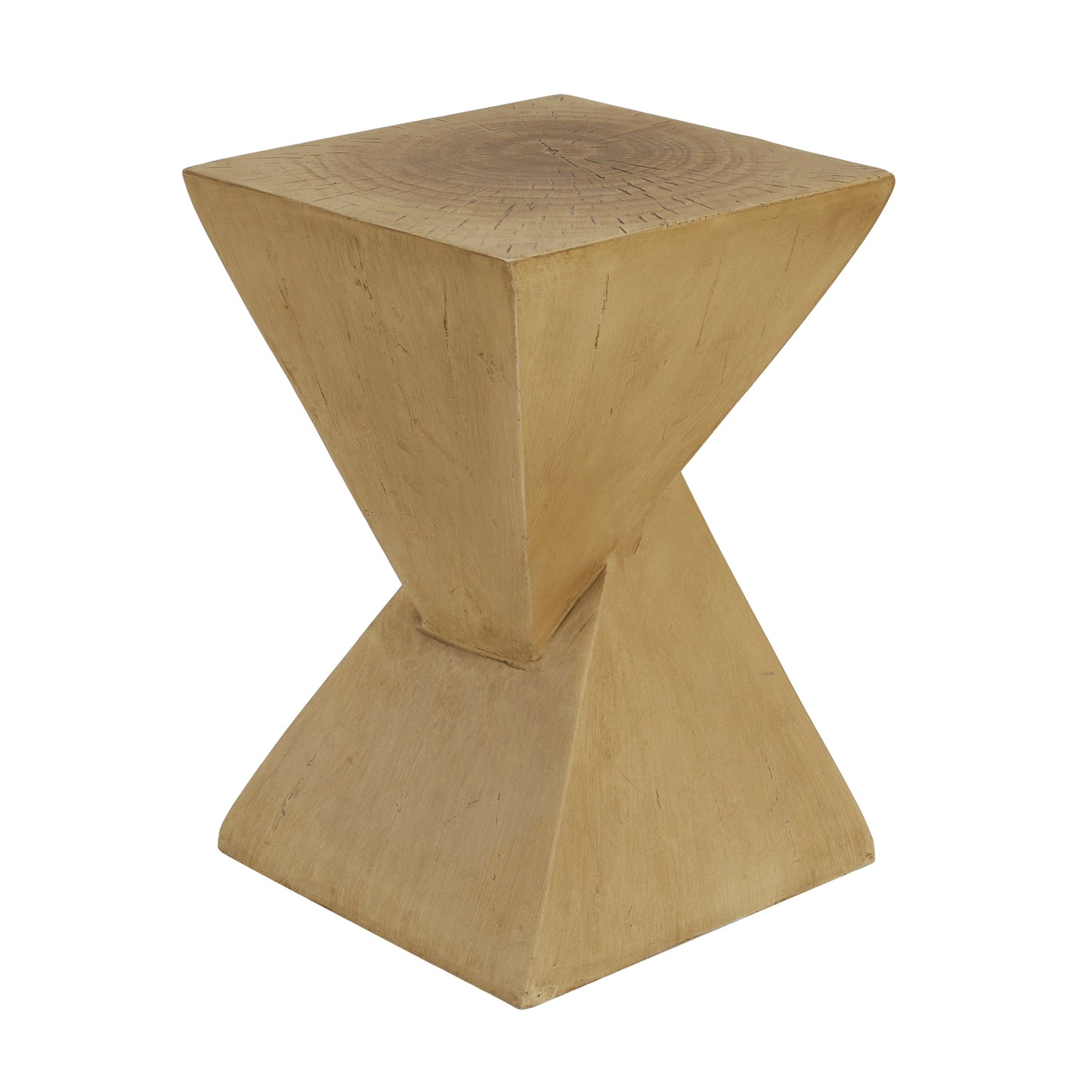 Indoor/Outdoor Hourglass Side Table