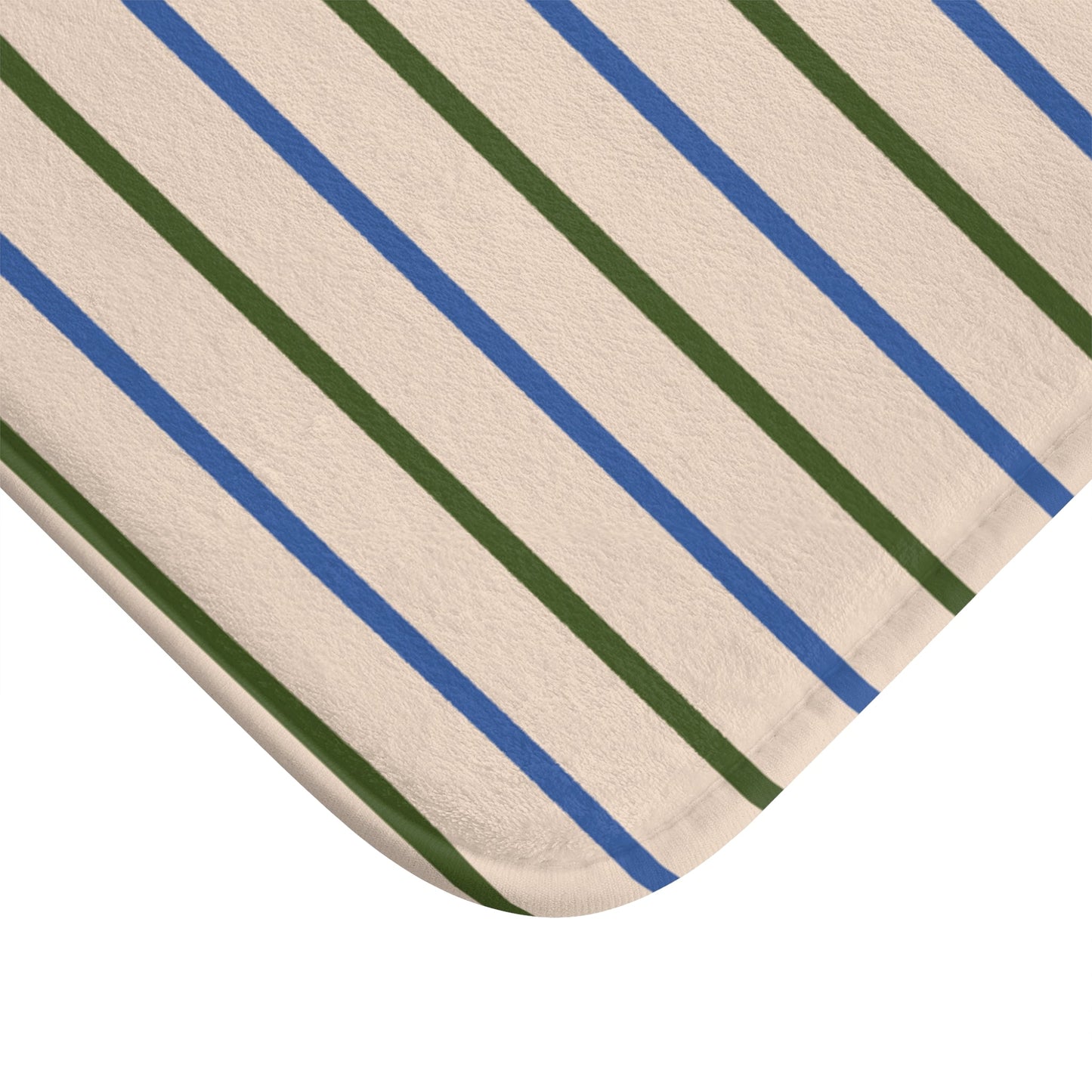 Blue & Beige Spa Bathroom Rug