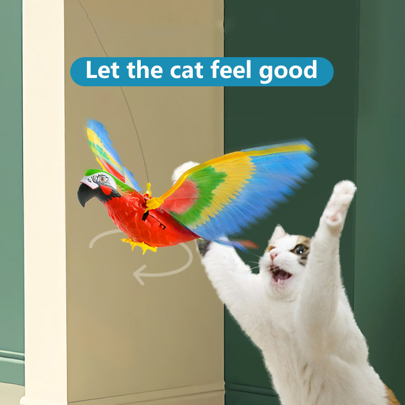 Simulation Bird Cat Interactive Pet Toy