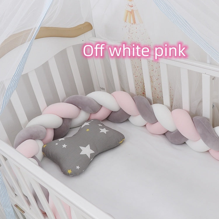 Protective Braided Baby Bumper Cushion