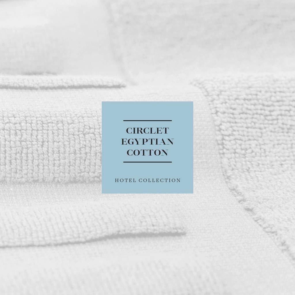Luxury Bath Mat Floor Towel-Set Grey