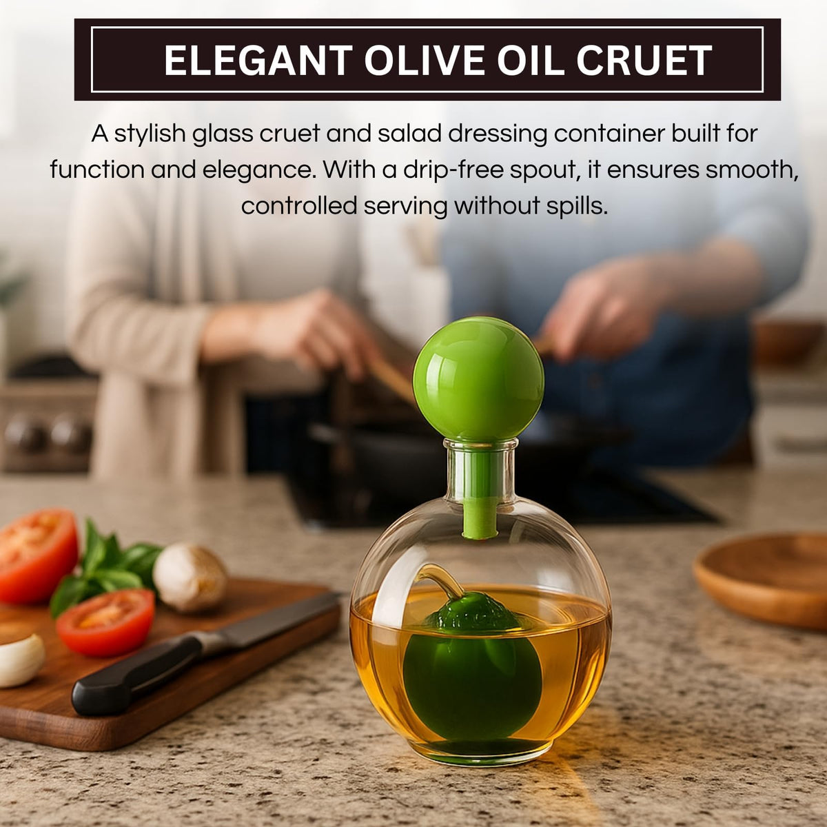 Premium Italian Design Oil Dispenser