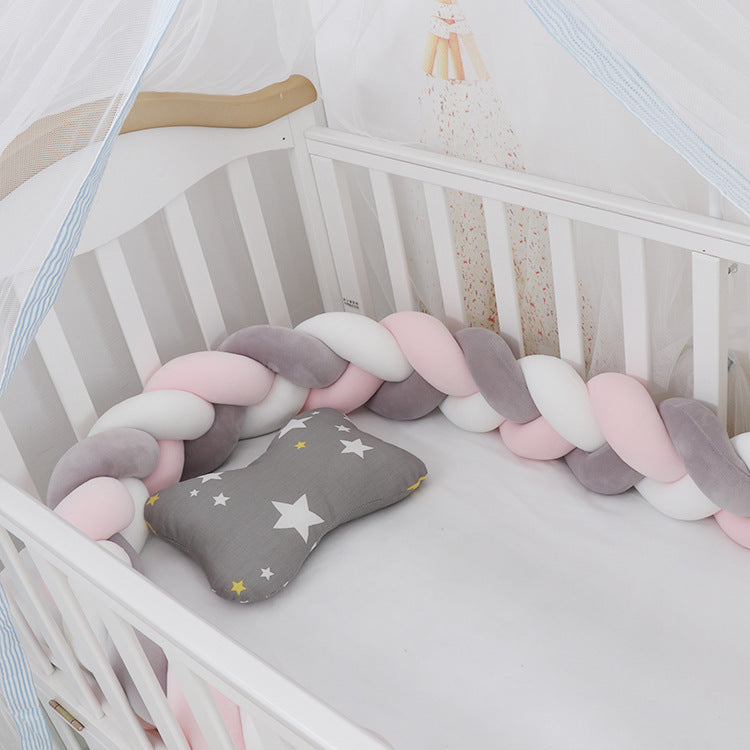 Protective Braided Baby Bumper Cushion