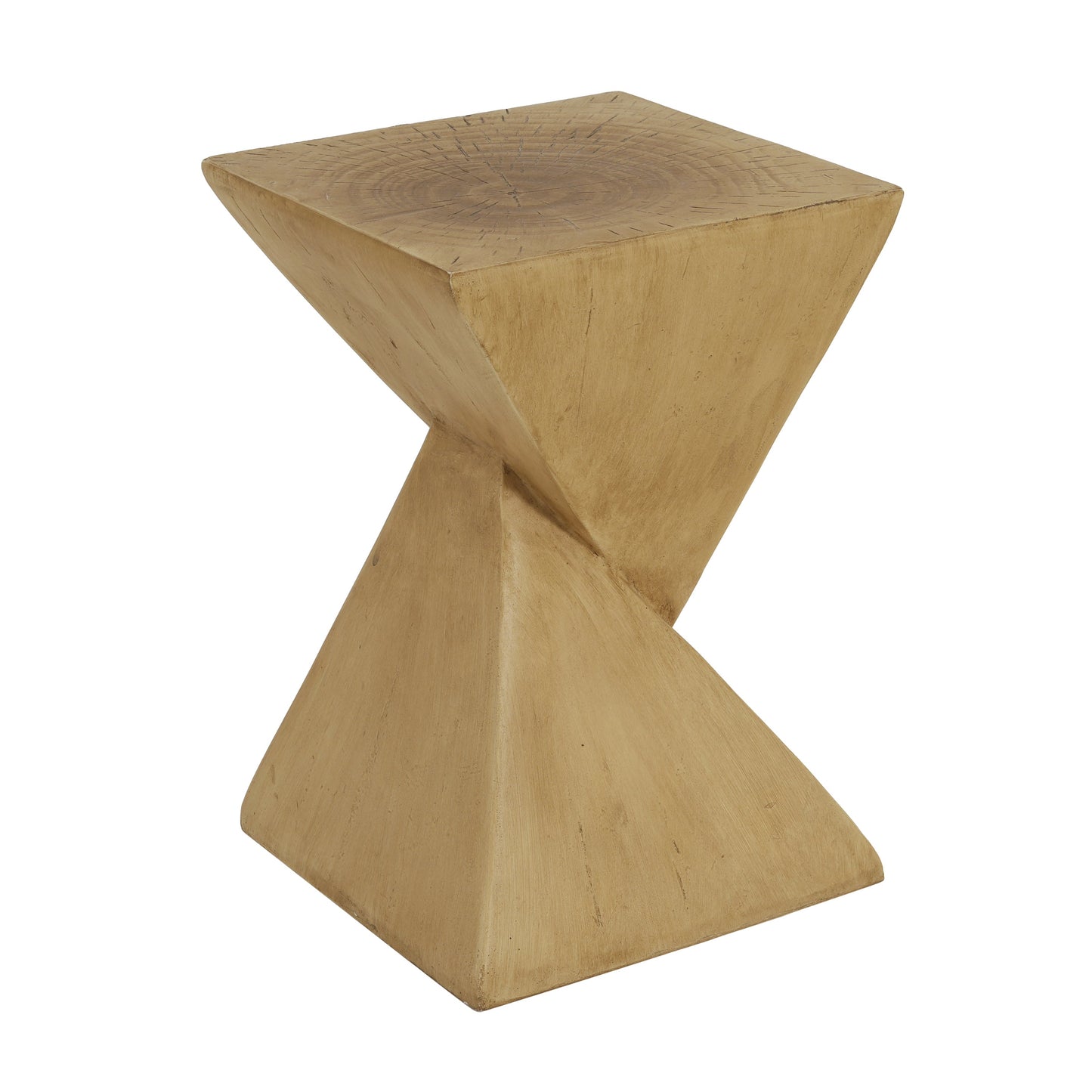Indoor/Outdoor Hourglass Side Table