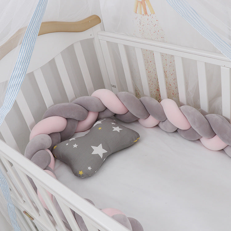 Protective Braided Baby Bumper Cushion