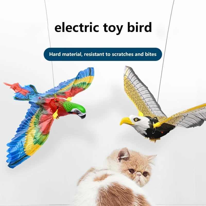 Simulation Bird Cat Interactive Pet Toy