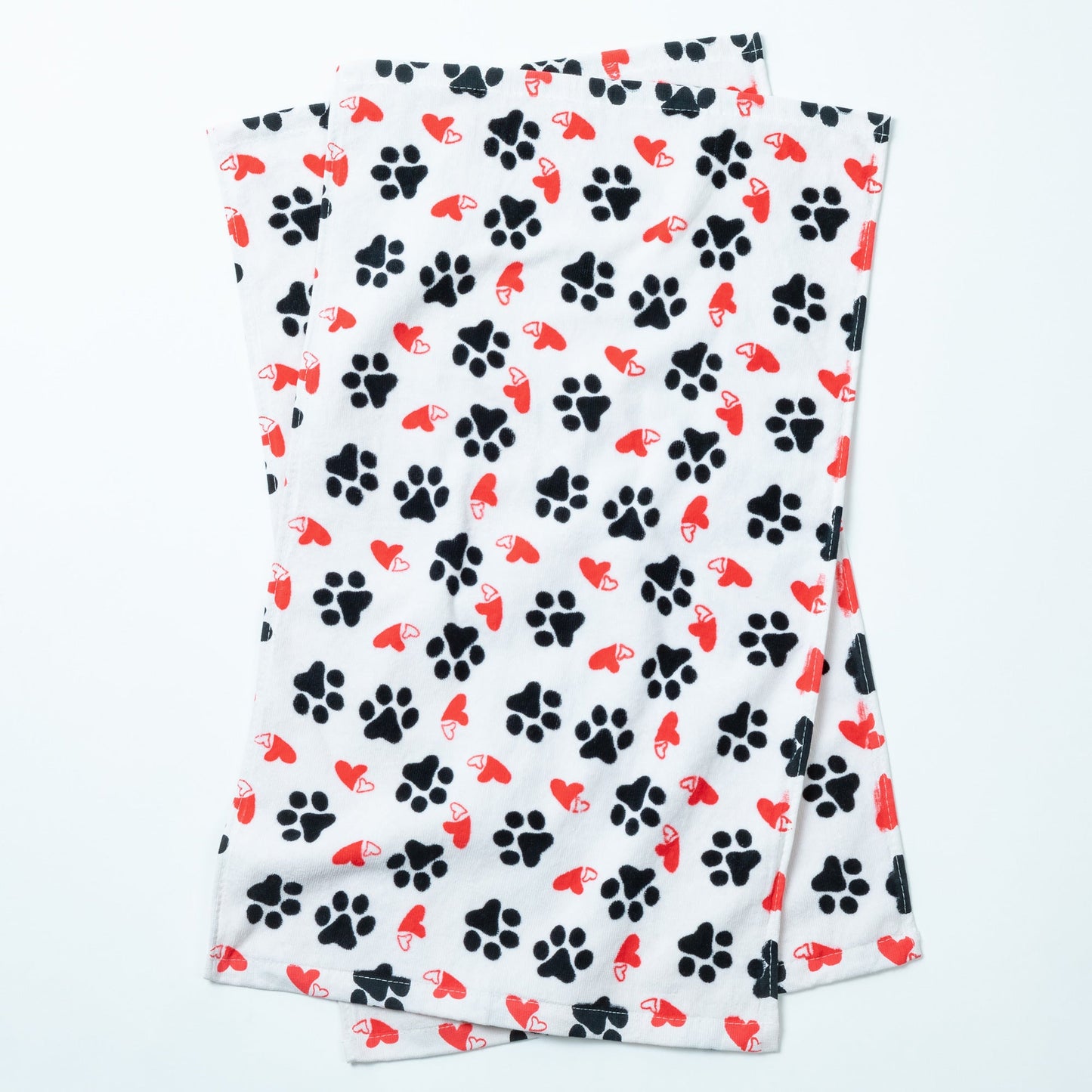 Paw Print Hand Towels - Set of 2