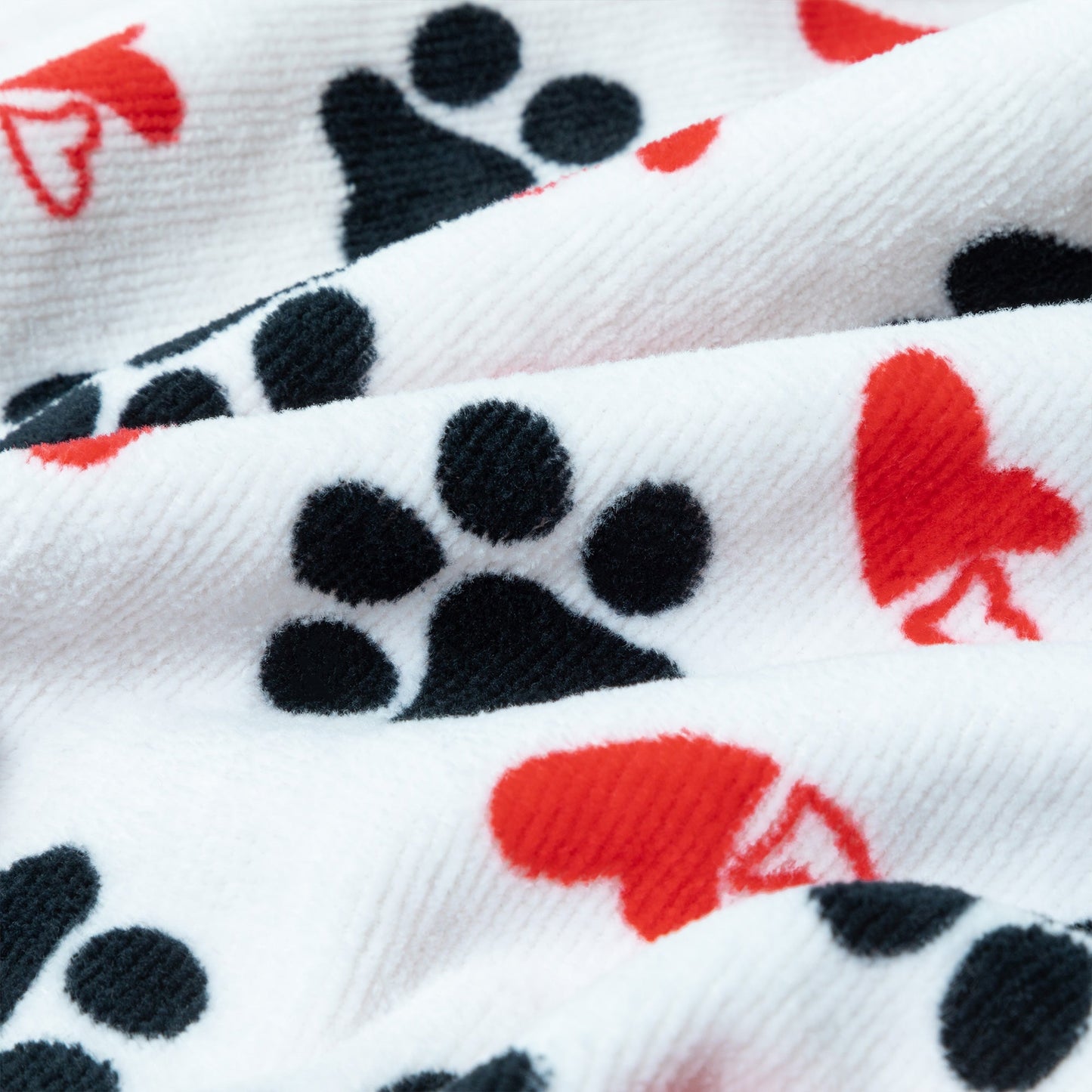 Paw Print Hand Towels - Set of 2