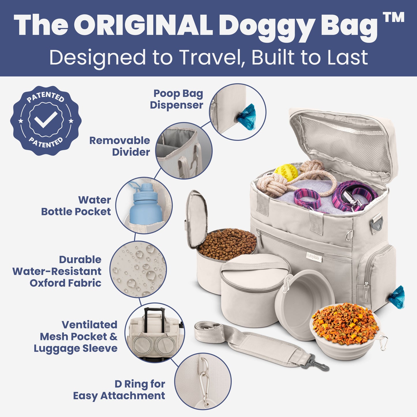 The Original Doggy Travel Bag