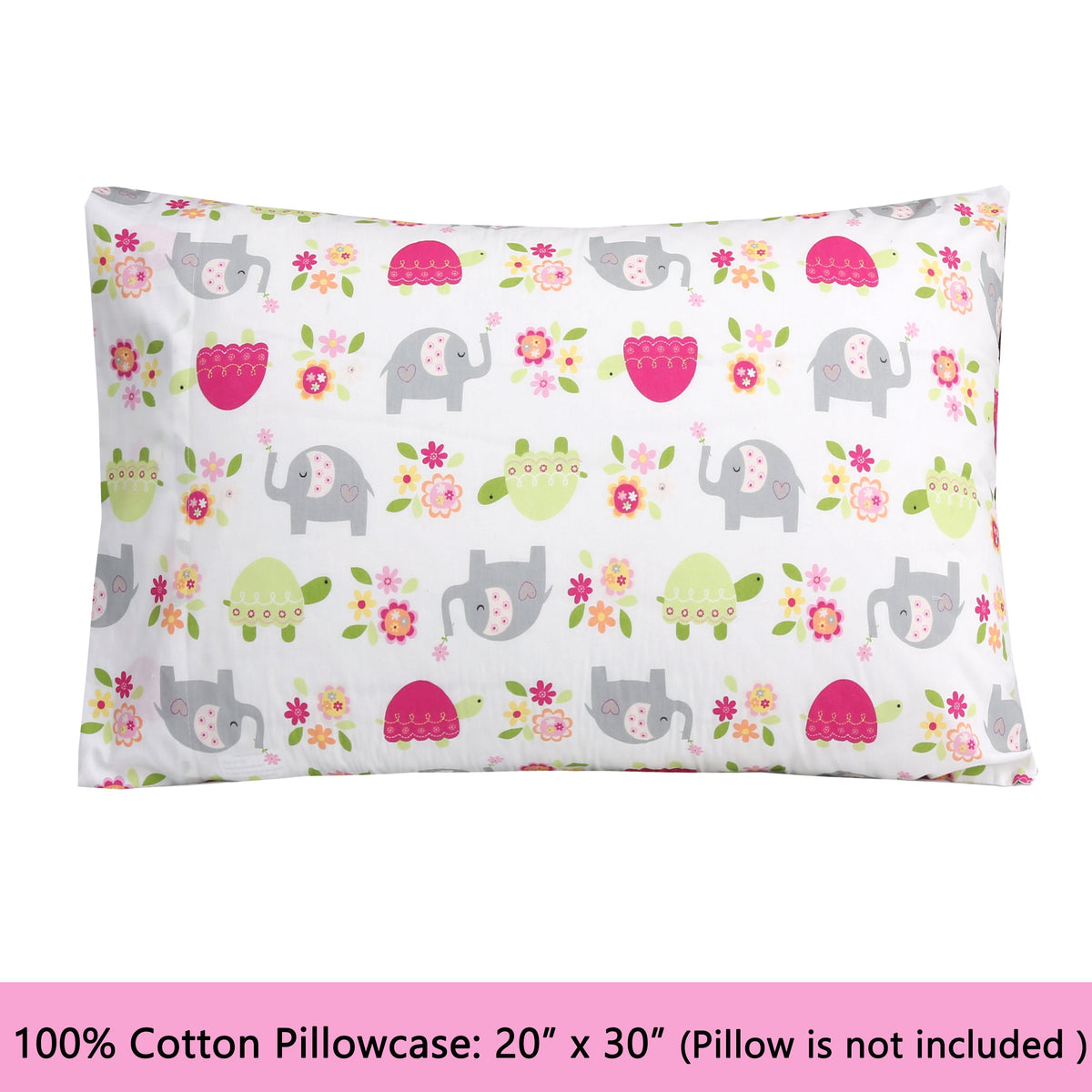 3-Piece Floral Crib Sheets