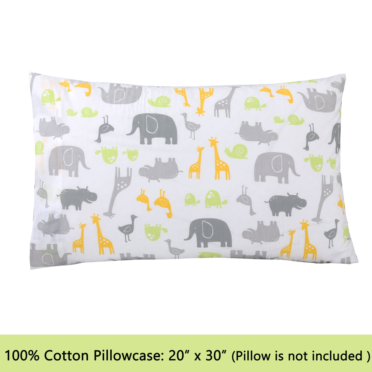 3-Piece Safari Crib Sheets
