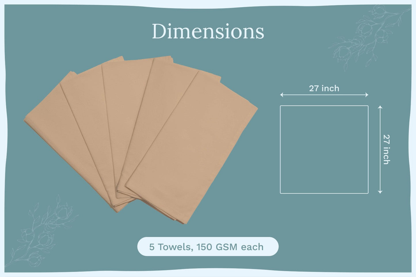 Multi-Purpose Organic Cotton Tea Towels