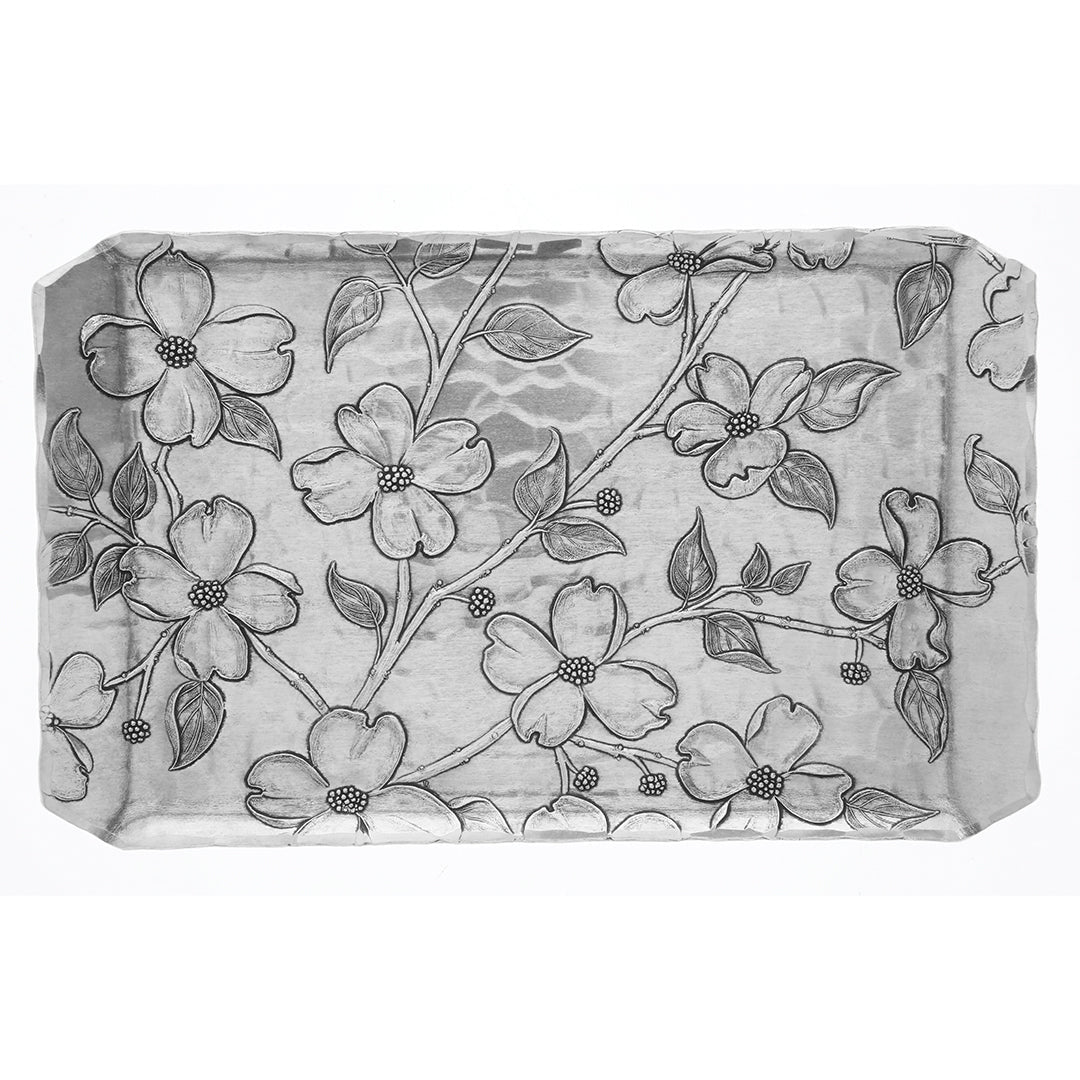 Handcrafted Dogwood Butler Tray