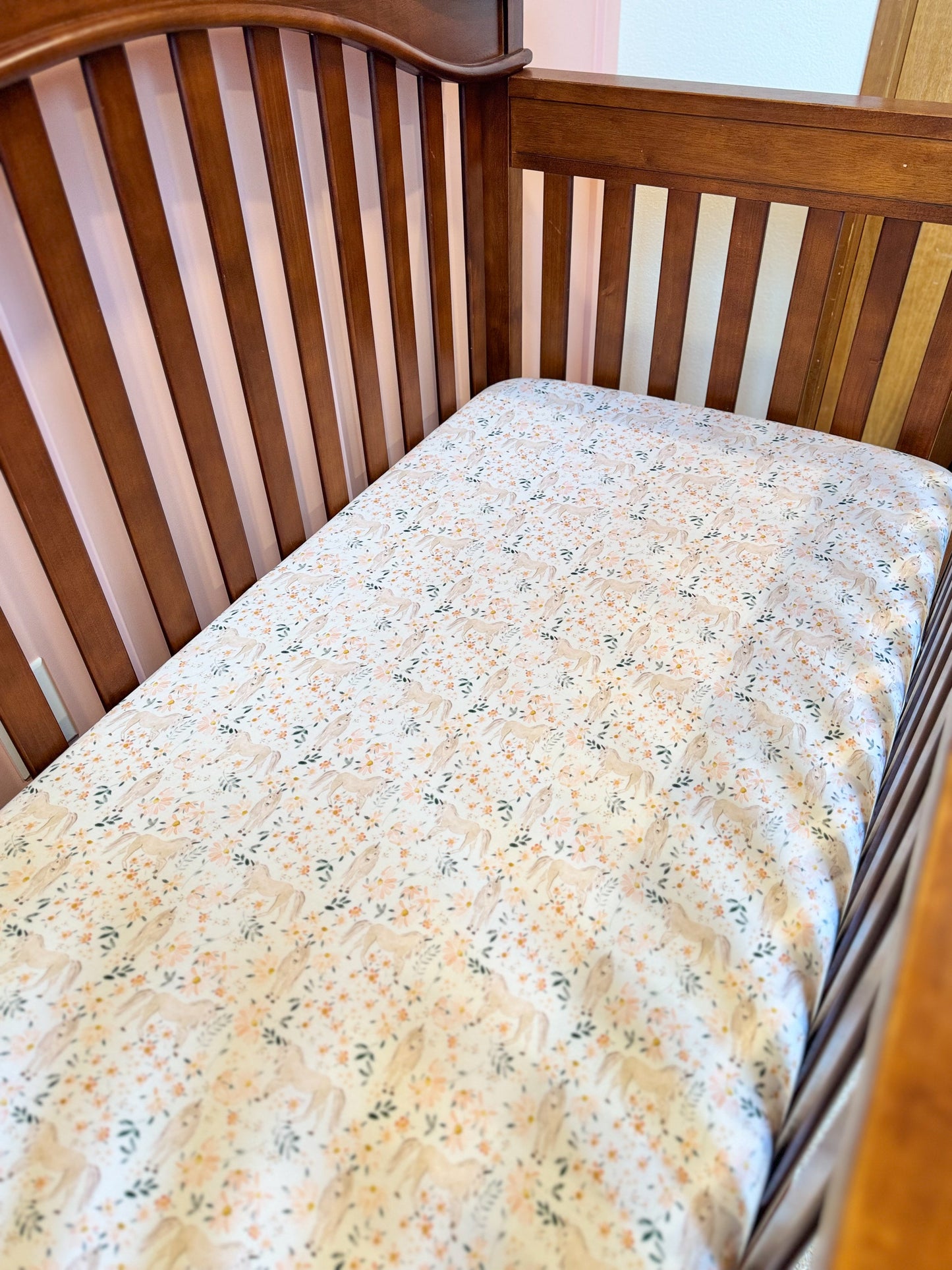 Enchanted Soft Bamboo Crib Sheet