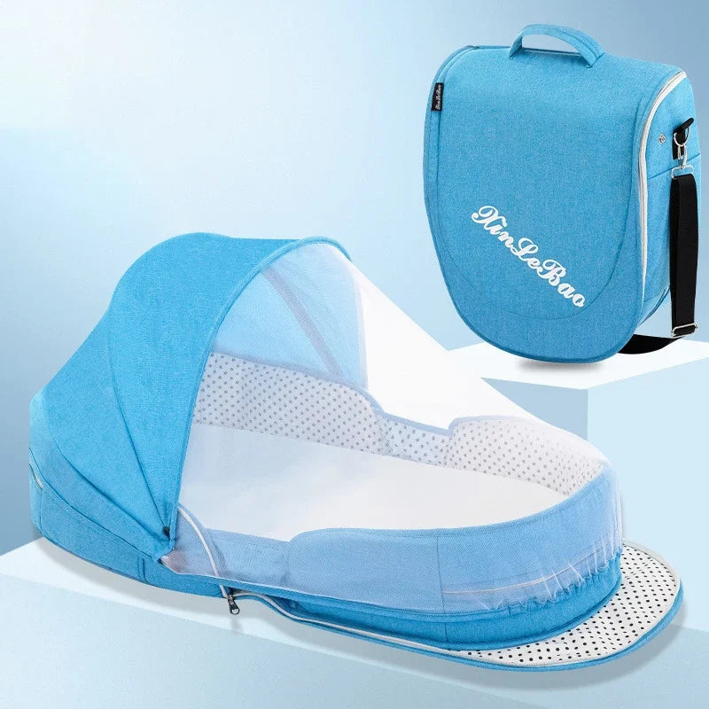 Multi-Functional Folding Baby Crib