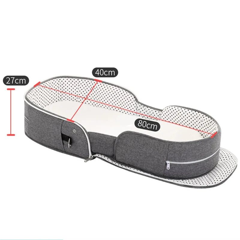 Multi-Functional Folding Baby Crib