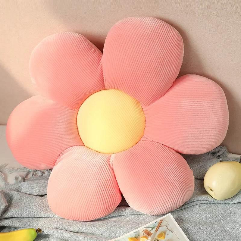 6 Petal Cushion Sunflower Pillow