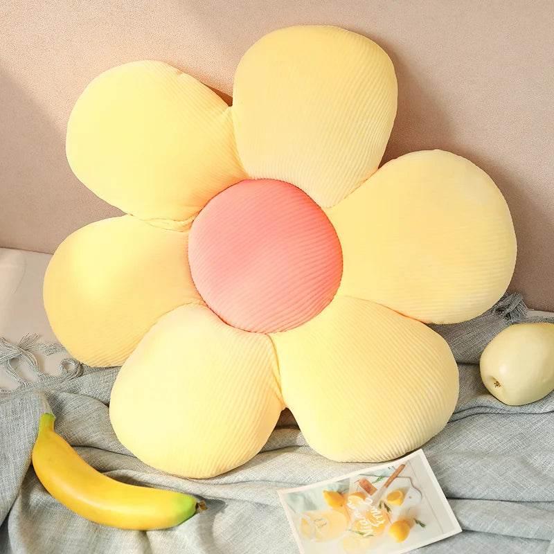 6 Petal Cushion Sunflower Pillow